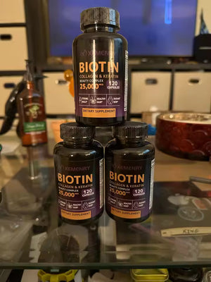 Zena Glow Biotin Hair Skin & Nails Supplement